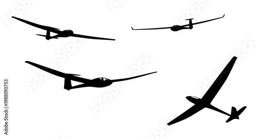 Paragliding Motion Vector – Glider Action Set