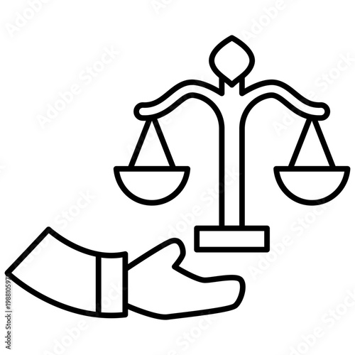 Prosecutor Justice Law Court Legal Icon