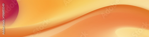 Impactful abstract mesh blur banner with a dynamic blend of orange and yellow gradients, infusing a vibrant, visually appealing look into social media, brochures, and presentations