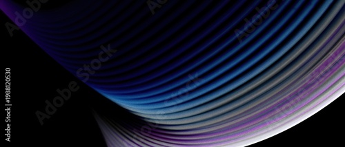 Wallpaper Mural Generative AI, Dark Holographic Diagonal Stripe Gradient Ripple Abstract Background Torontodigital.ca