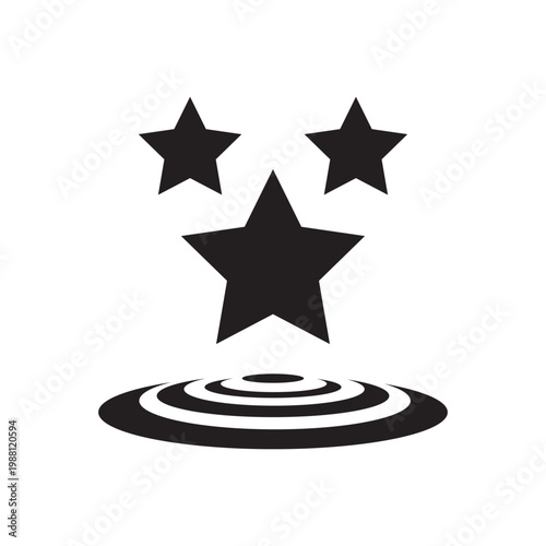 Star icon vector, template design, vector illustration