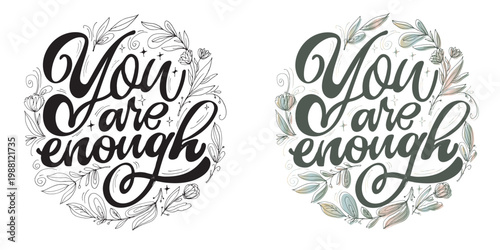 Cute hand drawn doodle lettering quote. Lettering for t-shirt design, mug print, bag print, clothes fashion. 100% hand drawn vector image.
