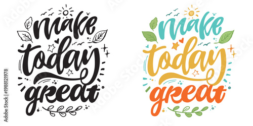 Cute hand drawn doodle lettering quote. Lettering for t-shirt design, mug print, bag print, clothes fashion. 100% hand drawn vector image.
