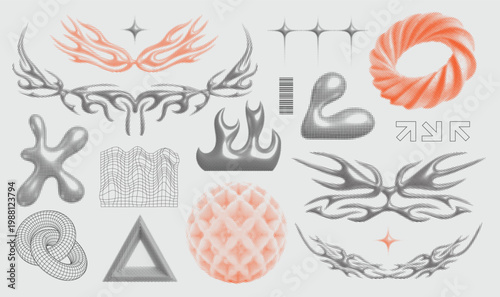 Y2K Streetwear Element Collection