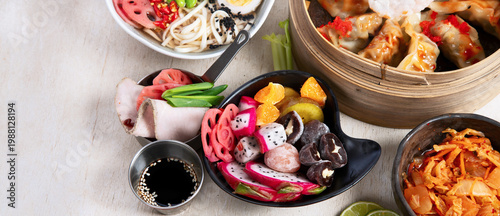 Wallpaper Mural Asian style banquet or buffet. Torontodigital.ca