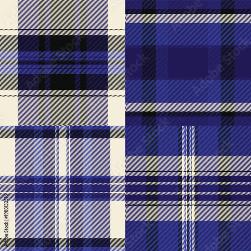 Traditional Christmas plaid bundle referencing classic motifs. Timeless tartan structure supports festive storytelling. Vector geometry stays accurate.