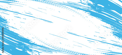 Vector grunge texture. Grunge black and white texture of black brush strokes on white paper or background. A black and white painting with a brush stroke white background.
