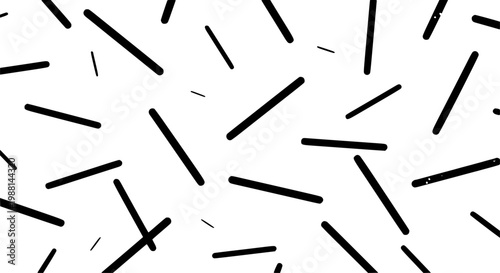 Abstract dark red scattered sticks glitter vector pattern modern advertising background