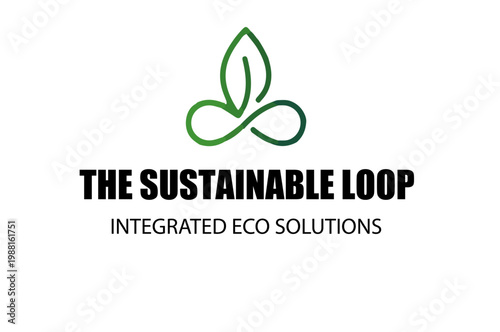 THE LOGO OF (THE. SUSTAINABLE. LOOP)