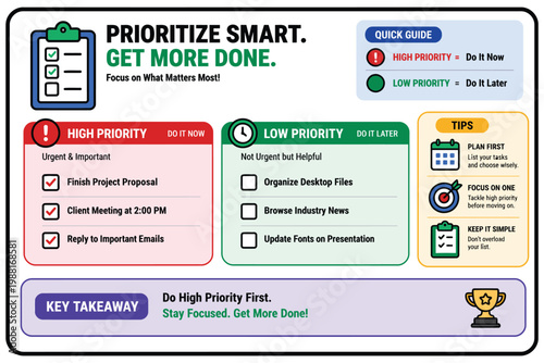 Prioritize tasks effectively with the smart get more done method