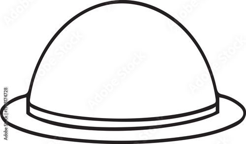 Detailed black silhouette of a single coffee bean or similar seed, showing subtle cracks and contours, isolated on a clean white background, ideal for graphic design and minimalist themes