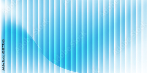 Sky blue gradient abstract with translucent glass ripple flow, soft liquid curves, modern minimal background. Eps10