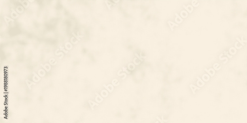 Vintage beige halftone paper texture. Retro craft ecru wallpaper with speckles, flecks, particles. Light cream grunge grain overlay background. Dirty dotted specked canvas material backdrop. Vector