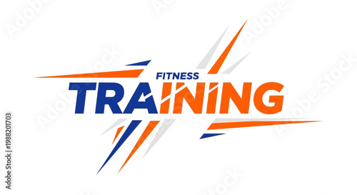 Dynamic Fitness Training Logo Design Conceptualizing A Healthy Lifestyle And Wellness