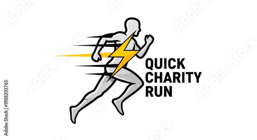 Energetic Charity Run Symbolizing Speed, Dedication, And Community Involvement