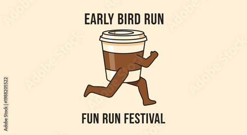Early Bird Coffee Run Festival Fun