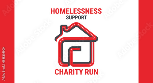 Empowering Action: A Symbolic Representation of Homelessness Support and Charity Run Events