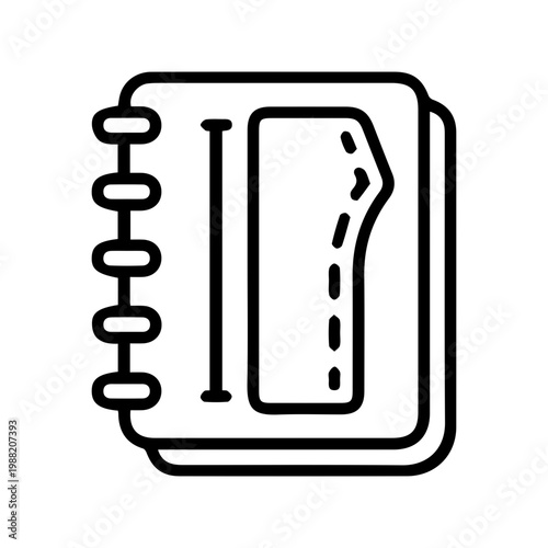 Sewing Pattern Book Icon