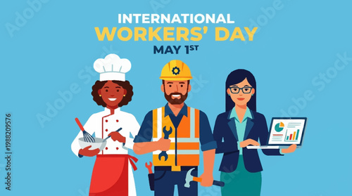 International Workers' Day - Celebrating Labor and Diverse Professions