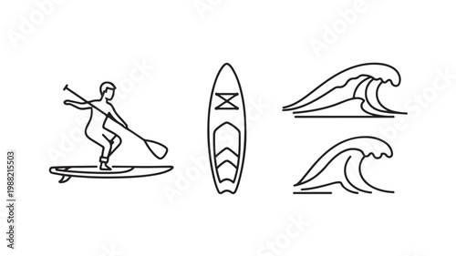 Kitchen Whisk Vector Illustration, Stainless Steel Balloon Whisk for Baking and Cooking, Isolated Minimalist Kitchenware Icon