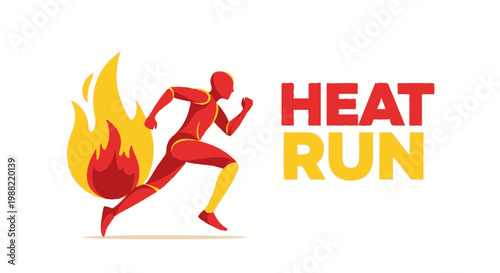 Fiery Runner Ignites The Track In High Intensity Competition