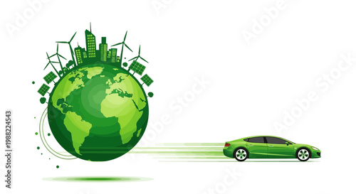 Green Planet Transport: A Sustainable Future With Eco-Friendly Vehicles and Renewable Energy