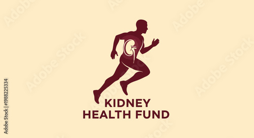 Healthy Lifestyle Concept Depicting Kidney Function And Health Fundraising