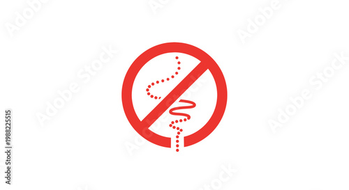 Foto No Smoking Symbol Warning Sign.