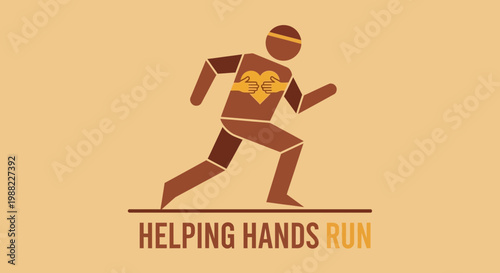 Heartfelt Charity: Symbolizing Compassion and Community Spirit Through Running Efforts