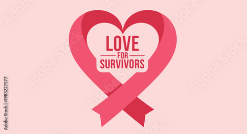 Heartfelt Symbol of Love and Support Dedicated to Celebrating Breast Cancer Survivors