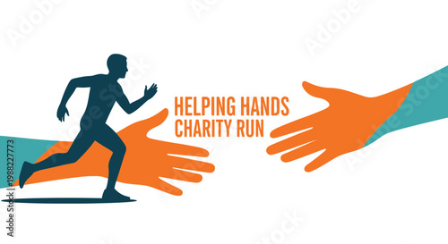 Helping Hands Charity Run: Emblem of Support, Community, and Giving in Motion