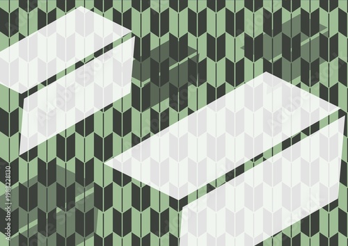 Japanese Traditional Seamless Arrow Fletching Pattern - Classic Oriental Geometric Background