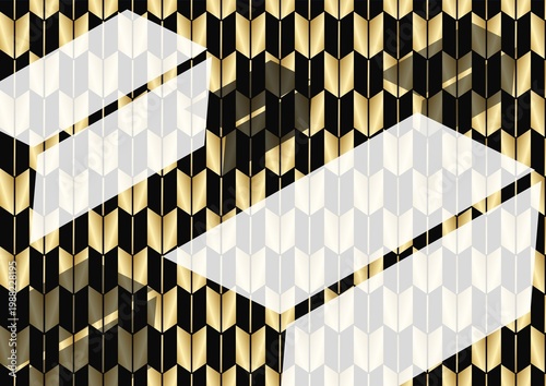 Japanese Traditional Seamless Arrow Fletching Pattern - Classic Oriental Geometric Background