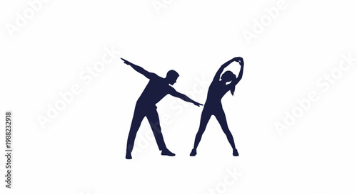 Two people in a dance pose.