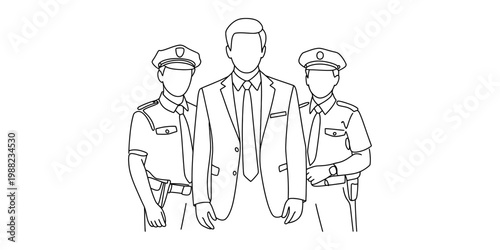 Continuous line drawing of a young woman drinking water from a bottle after fitness workout exercise Vector, illustration