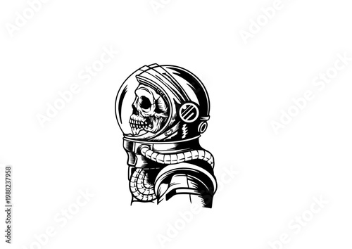 skull astronout