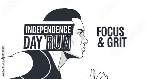 Independence Day Run: Determination, Grit, And Focus For The Annual Race