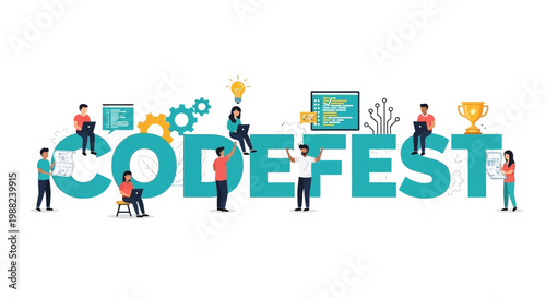 Innovative Coding Festival: A Digital Gathering for Coders and Innovators Worldwide.