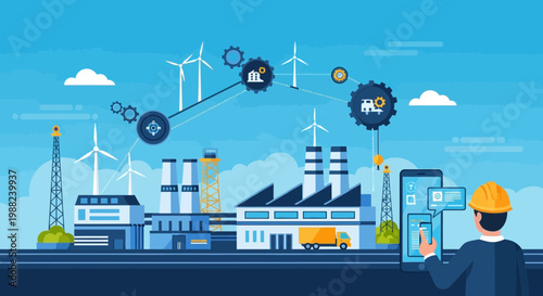Innovative Energy Management System: Industrial Application and Technological Advancement Concept