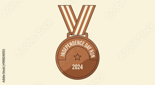 Independence Day Run Medal: Celebrating Achievement and Patriotism in 2024