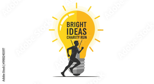 Inspiring Bright Ideas Charity Run Promoting Fitness And Community Cooperation Together
