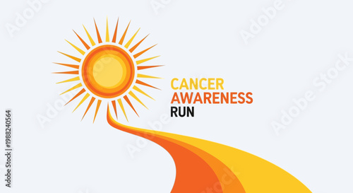 Inspiring Cancer Awareness Run Event, Expressing Optimism And Promoting Solidarity And Hope for All
