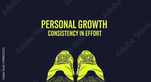 Inspiring Visual Promoting Personal Evolution and Consistent Application Focused Journey