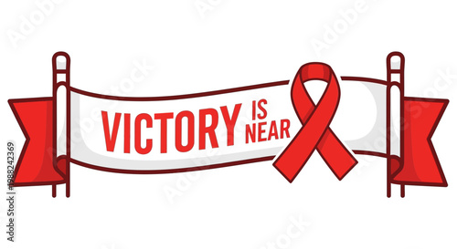 Inspiring Visual Representation Of Hope and Solidarity for a Cause Promoting Awareness