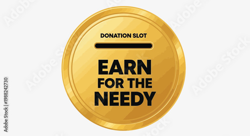 Inspiring Donation Concept Representing Charity and Helping the Less Fortunate People