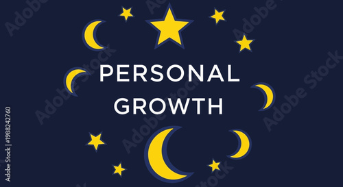 Inspiring Personal Growth Under a Starry Sky of Self-Improvement and Achievement