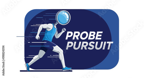 Investigative Pursuit Depicted Through A Dynamic Visual Representation of a Runner