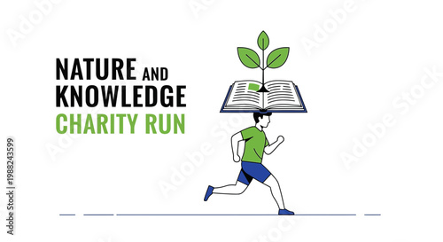 Knowledge And Nature Unite For A Charitable Run Achieving Education And Environmental Goals