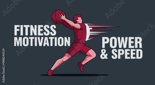 Inspiring Illustration Depicting Physical Capability, Drive, And Athleticism
