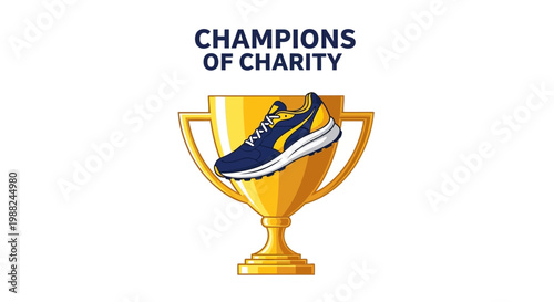 Inspiring Imagery Combining Athletics, Achievement, and Donations for Remarkable Non-Profit